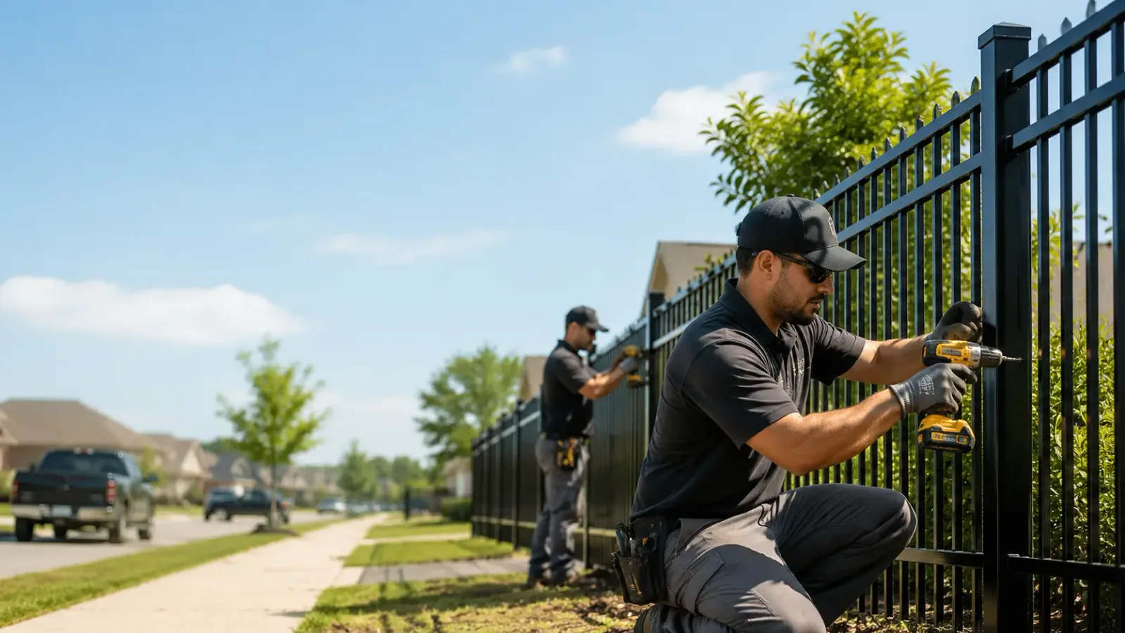 Metal Fence Installation in Lincroft, NJ